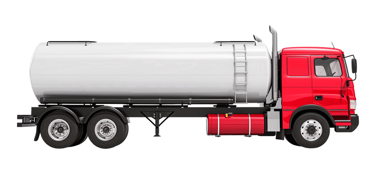 Oil Petroleum Tanker Isolated on Transparent Background png