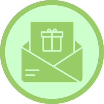 Greeting Card Icon Design vector