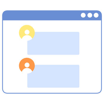 User profile Interface illustration png