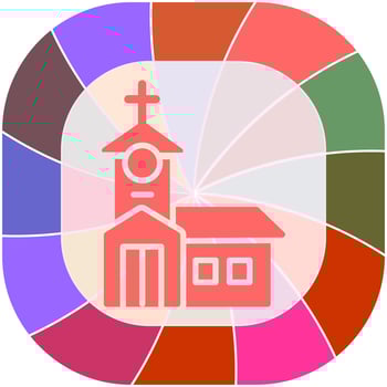 Church Icon Design vector