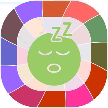 Sleeping Face Icon Design vector