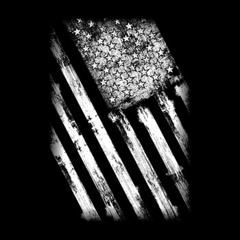 Grunge Style Illustration American Flag, idea for t-shirt, banner, poster, us flag 1776 vector