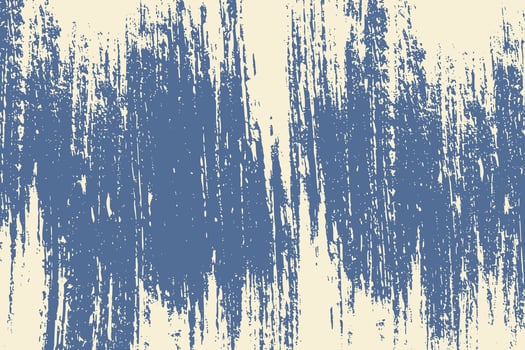 Blue and Beige Grunge Distressed Texture Background. Abstract grungy brush stroke backdrop, painted banner texture vector