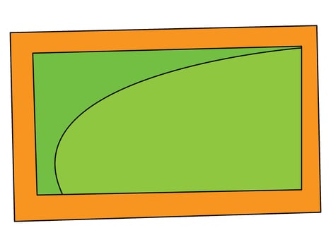 Board isolated on a white background vector