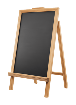 Chalkboard Sign Isolated on Transparent Background png
