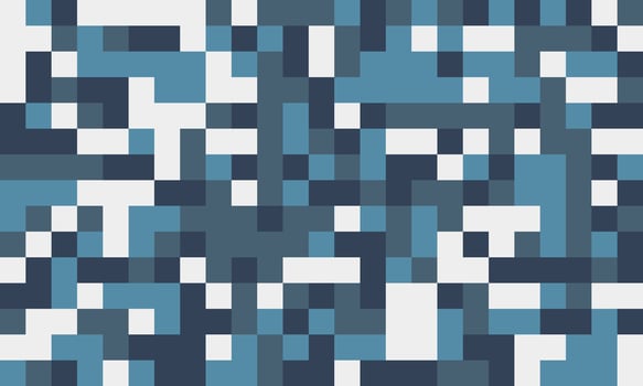 Trendy mosaic-style pattern with structured geometry. A vibrant, colourful grid design ideal for cover art, fabric, or creative posters. vector