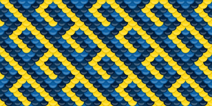 Geometrical paint by stylish cover. Horizontal fancy, skin underwater. Colours artistic in repeating sheet. vector