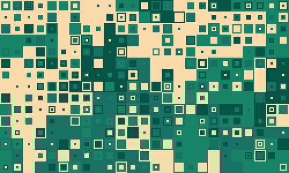 Art sketch print square. Ornate book cover edge connection. Fabric fashionable cubic creative. vector