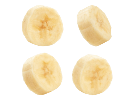 banana slice food art png