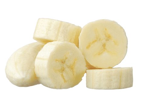 banana slice closeup png
