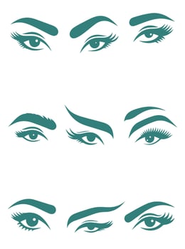 Bold Brow Studio collection logo vector