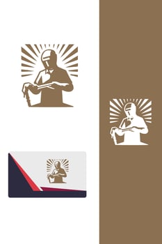 True Welding Logo vector