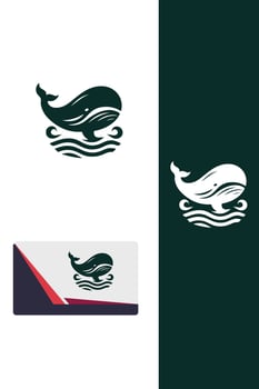 Whale Odyssey Logo vector