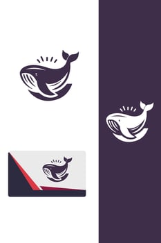 Whale Spirit Logo vector