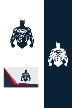 Apex Avenger super hero logo vector