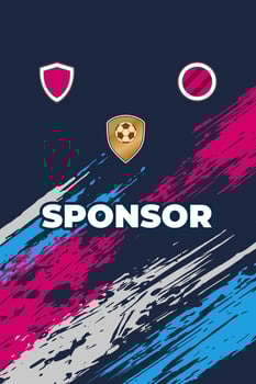 Fabrics for Sublimation Custom Sports Jersey vector