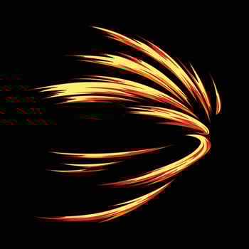 dash skill anime comic effect vector