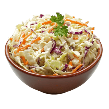 Coleslaw Salad on Transparent Background png