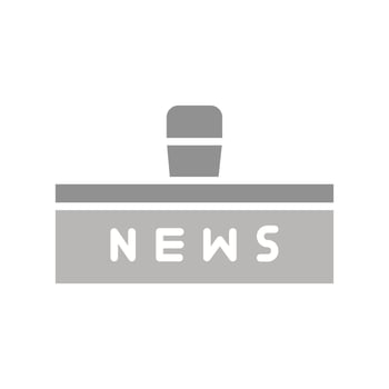 News Studio Icon Design vector