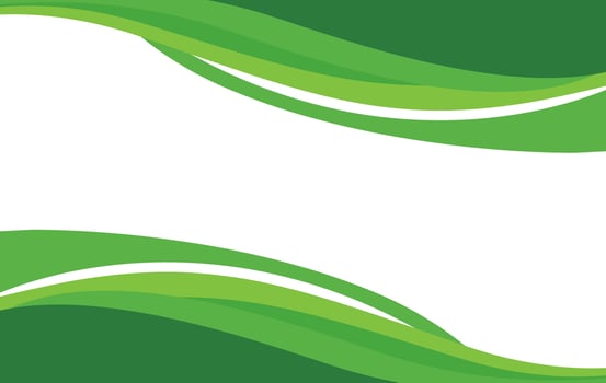 Green and white abstract background vector