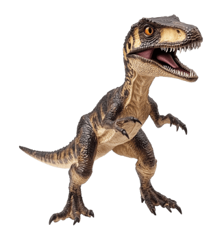 Velociraptor Isolated on Transparent Background png