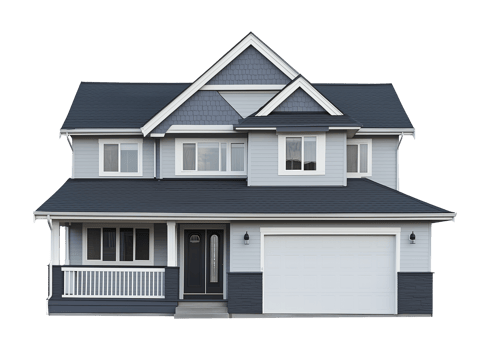 House Isolated on Transparent Background png