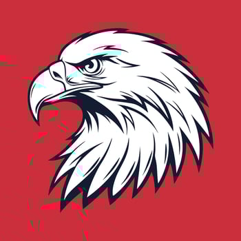 Eagle logo template icon illustration design vector