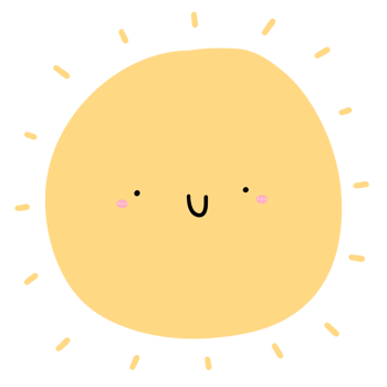 Cute Sun Mascot Character Kawaii Cartoon Sun Smile Yellow Sun Cartoon illustration Cute Sun Drawing Sun Adorable Sun png