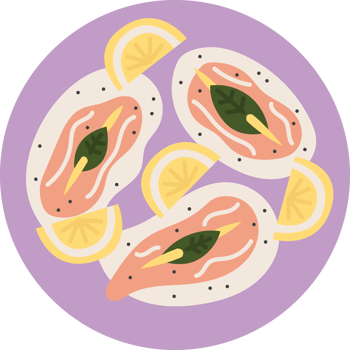 saltimbocca crostata italian food clipart png