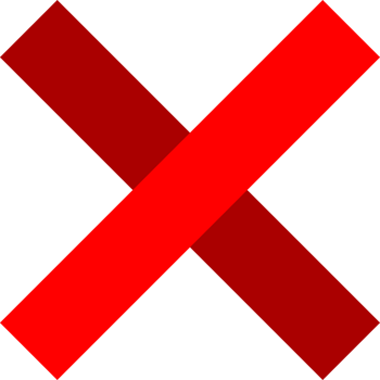 Wrong sign icon png