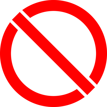 prohibited sign icon png