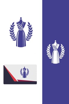 Threads Threads dress maker logo vector