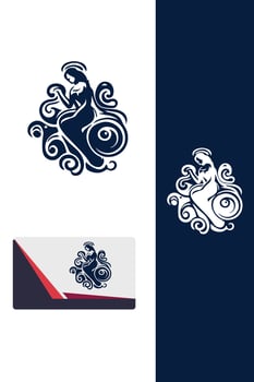 Ansel angels logo vector