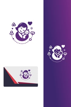 Mummy Baby Care vector