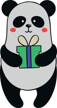 Panda Logo Design Bundle vector