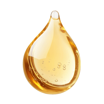 A drop of oil on a black background png