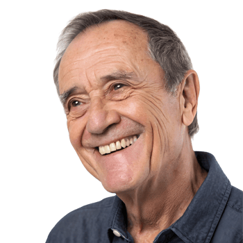 Warm Expression of Happiness and Optimism in a Portrait png