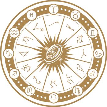Astrology Zodiac Signs Circular Illustration png