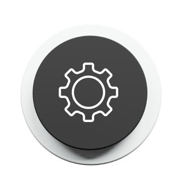 Gear setting icon outline png