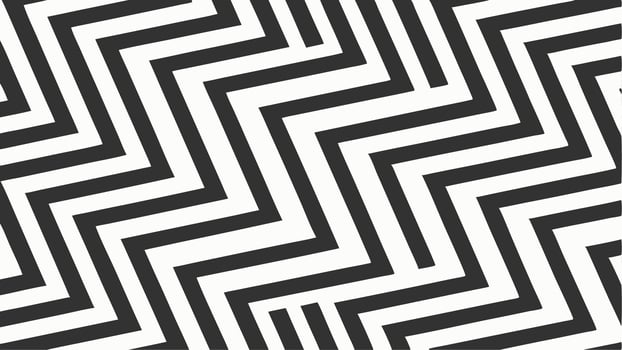 Abstract geometric pattern black and white, zigzag pattern background for wallpaper, packaging or design event vector