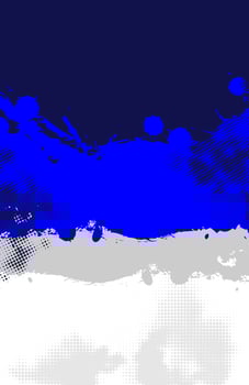Dark blue abstract background with halftone grunge texture and modern design illustration template for sports uniform vector