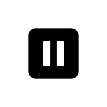 Pause button. Icon. Pause. vector