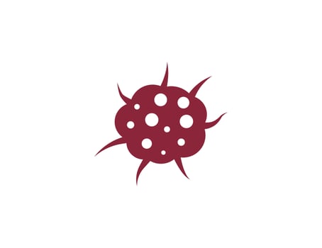 Tumor, Oncology, Symbol, Cancer disease icon. vector