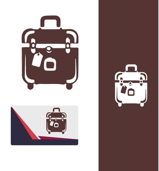 Travel Mate Luggage Logo Design vector