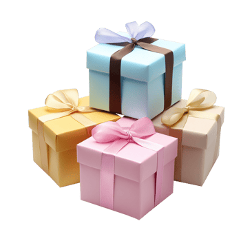 gift box with ribbon png