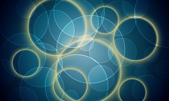 Abstract light sphere effect background. abstract blue background with circles. soft color. vector