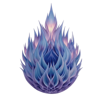 Enchanting Flames Dancing in Harmony png