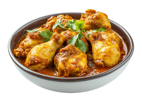 Chicken Curry Isolated on Transparent Background png