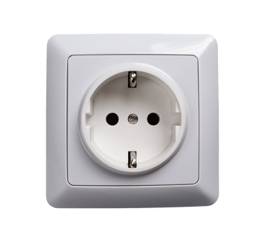 Double Plug Electrical Socket Panel png