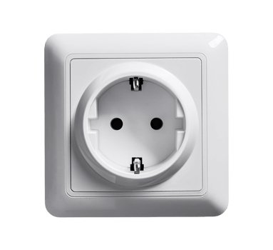 Electrical Wall Socket Isolated on Transparent Background png